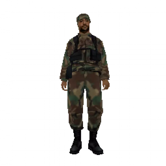 Скин: Армейский пончик (ID: 964) - №85233