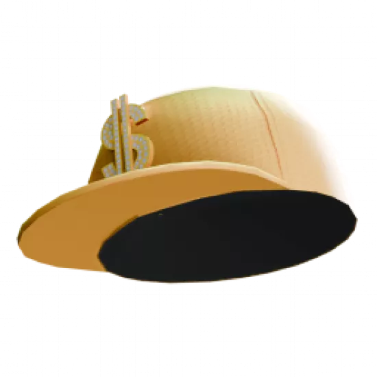 Золотая гангстерская кепка - №87330