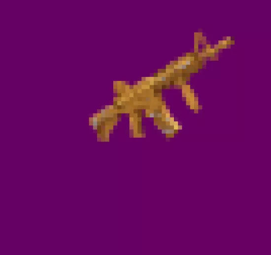Золотой M4 #1, background, на Arizona RP