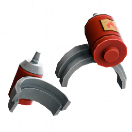 Красные наплечники десантника - №87231