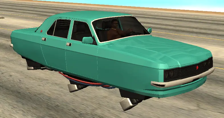 Hover Volga #2, background, на Arizona RP