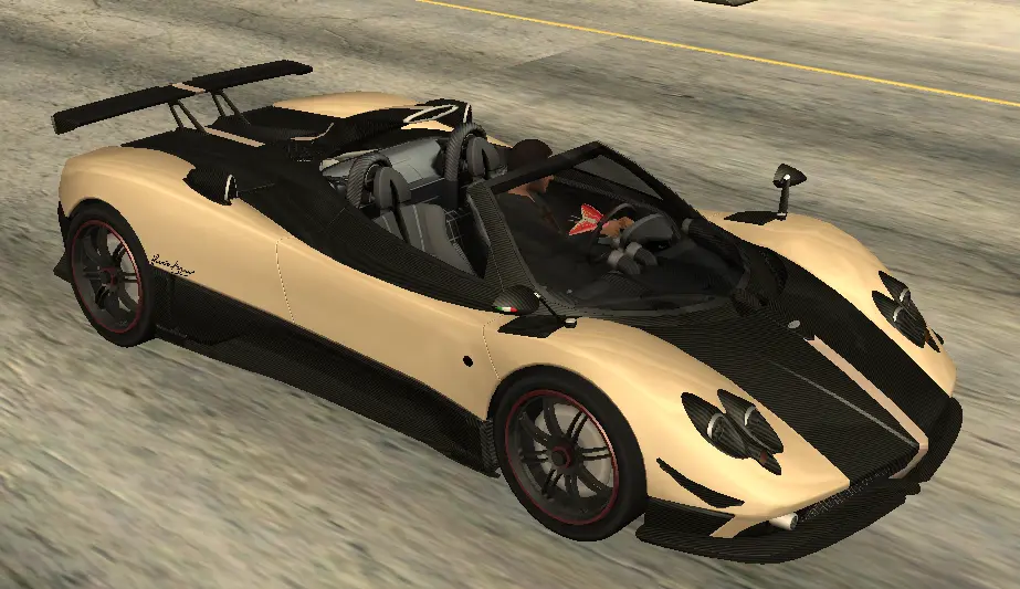 Pagani Zonda Cinque #2, background, на Arizona RP