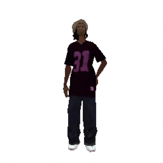 Скин: Уличная девочка (ID: 13) - №87877