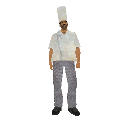 Скин: VC - Hotdog/Chilli Dog Vendor (ID: 550) - №92871