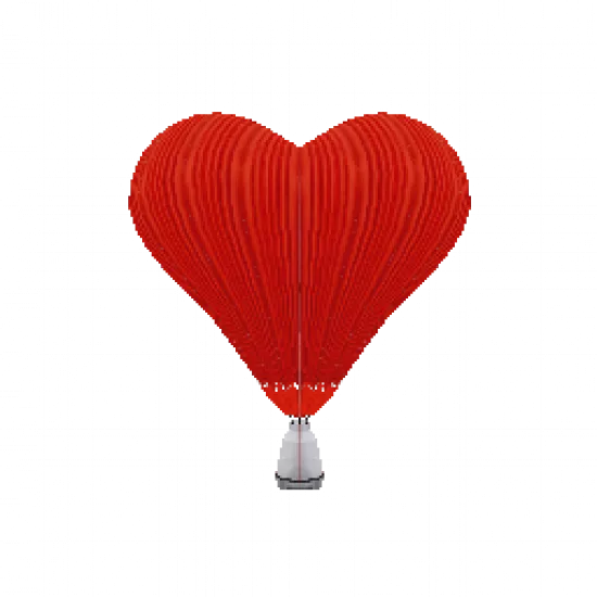 Объект: Воздушный шар 'Большое сердце' - №91639