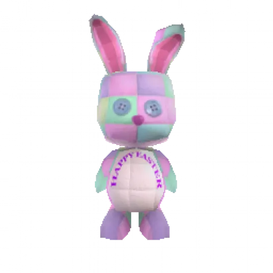 Кролик 'Happy Easter' на спину - №91602