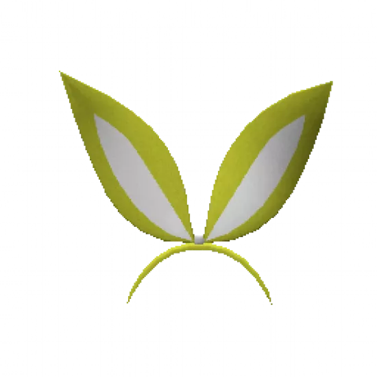 Ушки зайчика «Желтые» - №91547