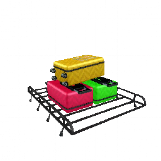 Чемоданы на крышу [деталь тюнинга] - №91988