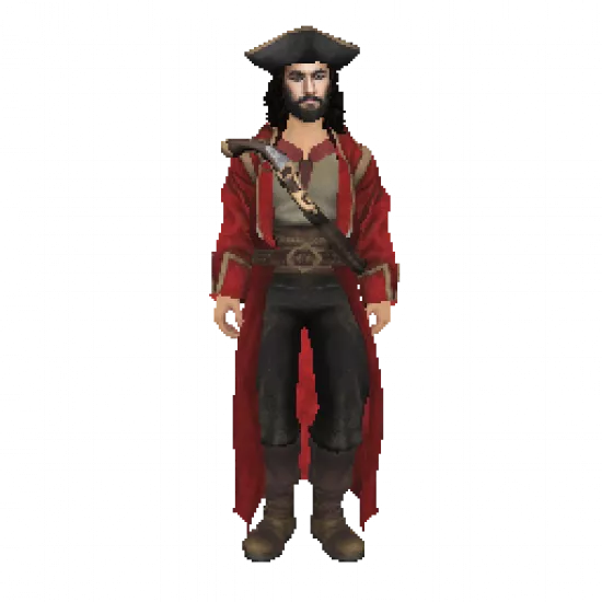 Скин: Пират в красном плаще (ID: 992) - №91926
