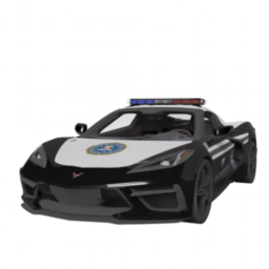 Сертификат FBI Corvette C8 - №92360
