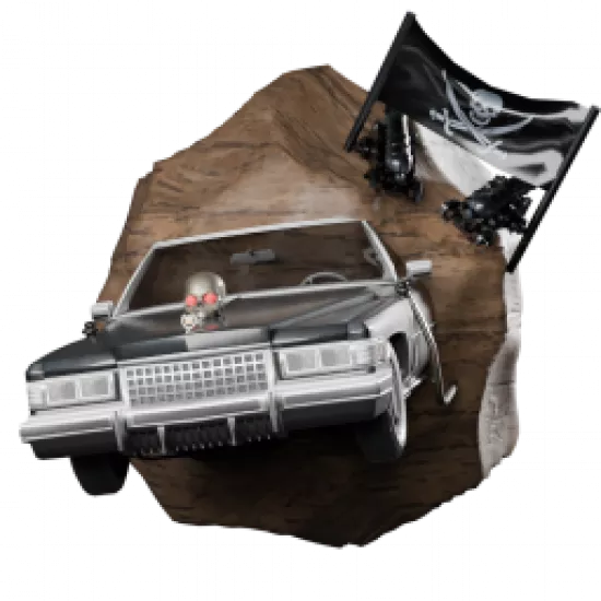 Осколок Cadillac Deville Pirate - №90892