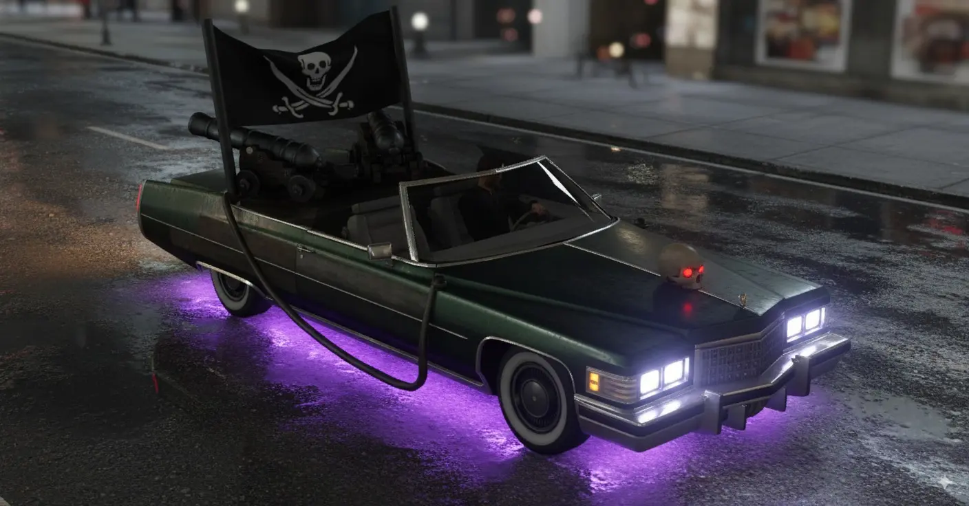 Фото транспорта Cadillac Deville Pirate