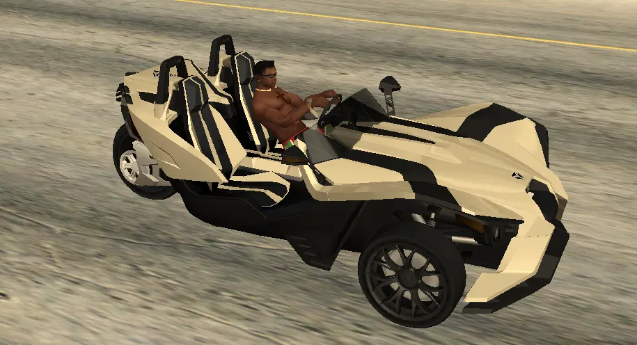 Polaris Slingshot #3, background, на Arizona RP