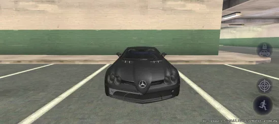 Mercedes-Benz SLR McLaren #2, background, на Arizona RP