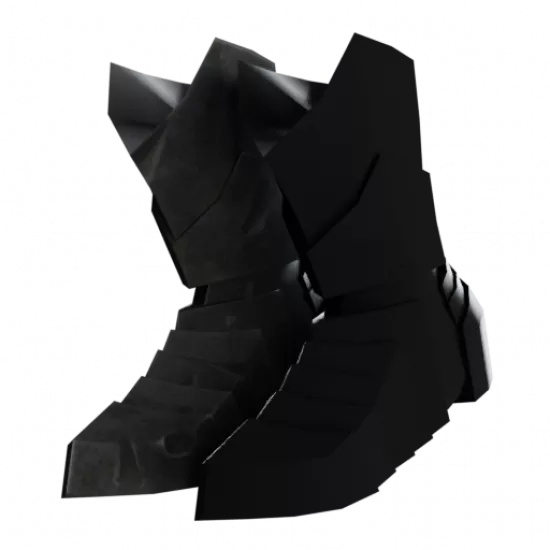 Обувь Черного мечника R (Хлам) - №93826