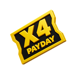 Талон на x4 PayDay (непередаваемый) - №93782