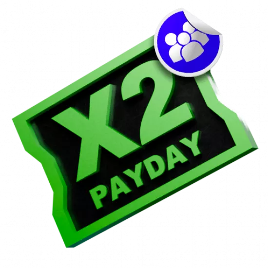 Талон на x2 ЗП во фракциях (непередаваемый) - №93783