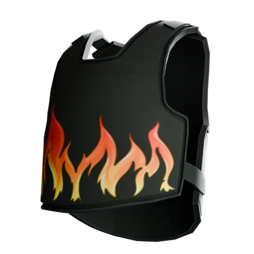 Огненный бронежилет - №93736