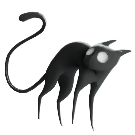 Летающий кот Ведьмы (Обычный) - №94310