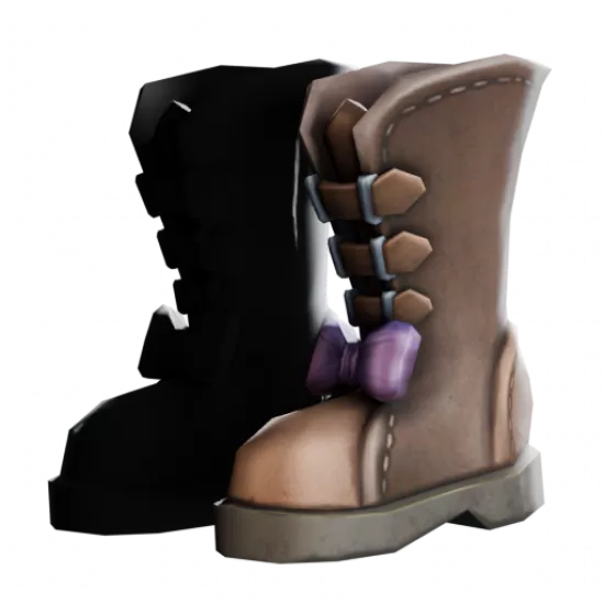 Ботинки ведьмы L (Хлам) - №94306