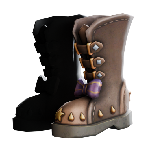 Ботинки ведьмы L (Обычный) - №94304