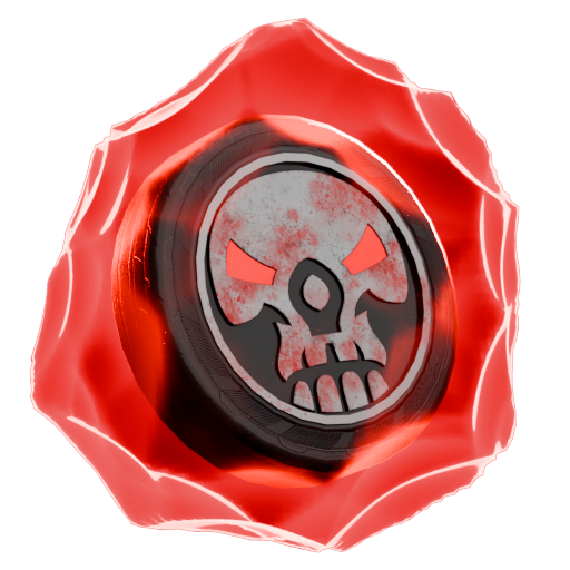 Осколок Диски (Череп) - №94263