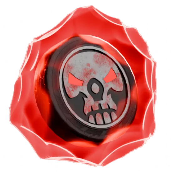 Осколок Диски (Череп) - №94263