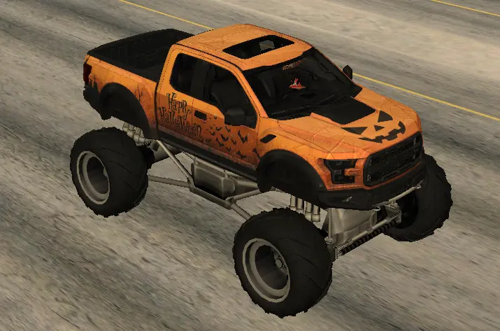 Halloween Truck #1, background, на Arizona RP