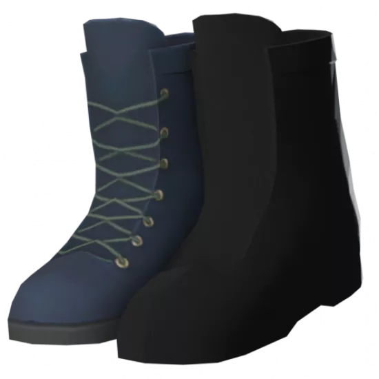 Полицейский сапог R (Обычный) - №98861