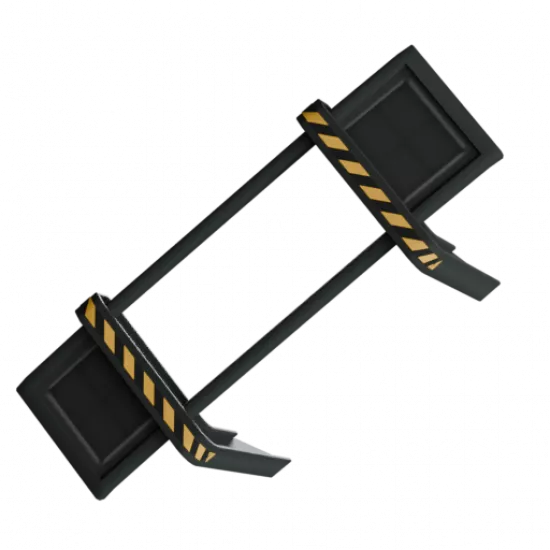 Фбр кенгурятник Hallbruck Redline (зад.) - №98720