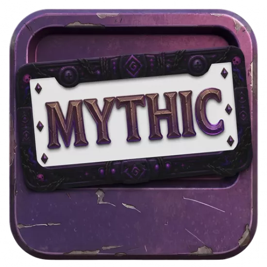 Номерная рамка: Mythic - №100292