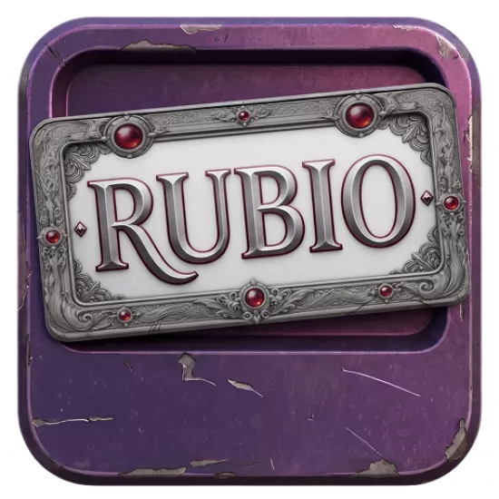 Номерная рамка: Rubio - №100293