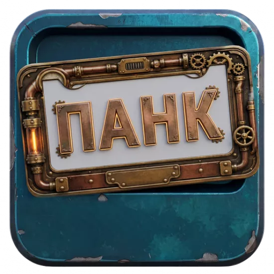 Номерная рамка: Панк - №100268