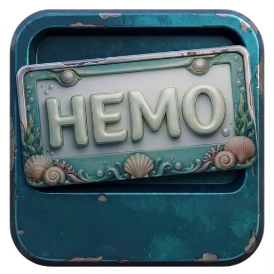 Номерная рамка: Немо - №100266